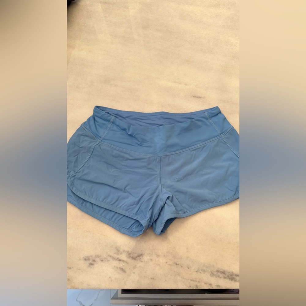 Lululemon blue shorts